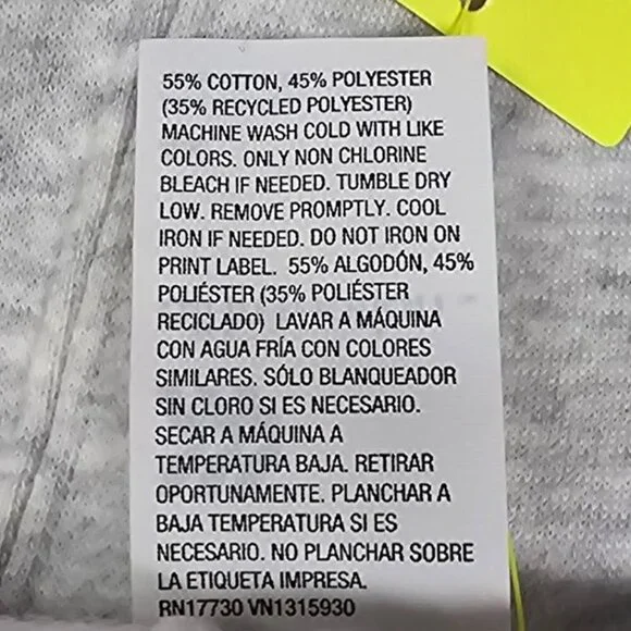 Plus Size Cotton Fleece Crewneck Cropped Sweatshirt | All in Motion | 4X - Picture 10 of 11